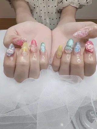 ネイル 💐Lumière 🩵かわちゃん💅のネイルデザイン