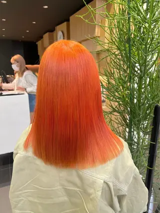 ロング カラー 韓国レイヤー/センタ ーパート/坂本翔のヘアスタイル