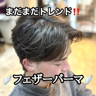 ショート パーマ メンズ 💥桜木町メンズ特化 💥ルキのヘアスタイル