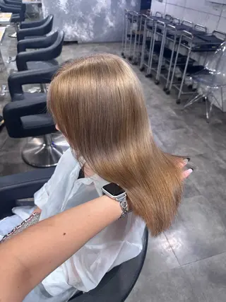 カラー 海外トレンドヘア🤍 sumireのヘアスタイル