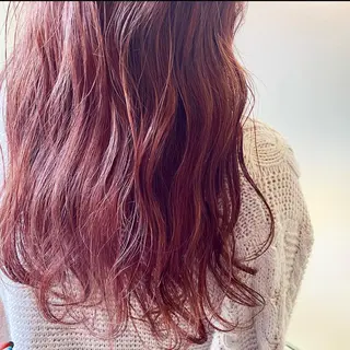 ロング カラー 滝本 里実のヘアスタイル