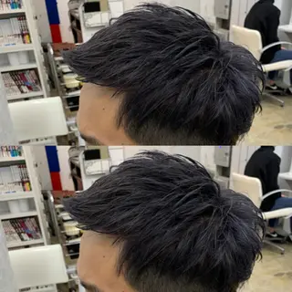 ショート カラー メンズ メンズ専門店 店長 小柳 裕夢のヘアスタイル