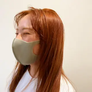 セミロング カラー ヘアアレンジ Hair & make Lamp所属・梅田のブリーチ特化 美容師KAI🥰のヘアスタイル