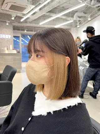 ミディアム himeka🪽 アレンジ/ブリーチのヘアスタイル