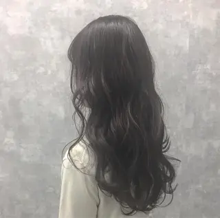 ロング カラー 色白に見える暗髪 梅田・増田のヘアスタイル