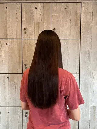 ロング 顔まわり/オフィス カラー/青栁優🔆のヘアスタイル