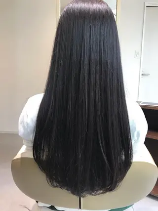 ロング WHAT COMES AROUND所属・園田 祥子のヘアスタイル