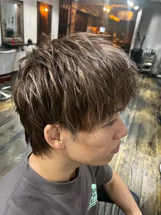 カラー メンズ HAIR SALON M Fes 池袋所属・韓国風艶髪✨ 高松静香☑️のヘアスタイル