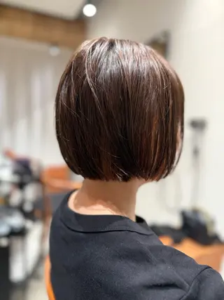 ショート casi所属・メンズパーマ／ボブ 星本広海のヘアスタイル