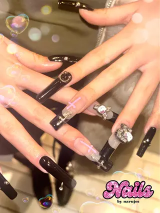 ネイル ギャルネイル🧸💖 narujesのネイルデザイン