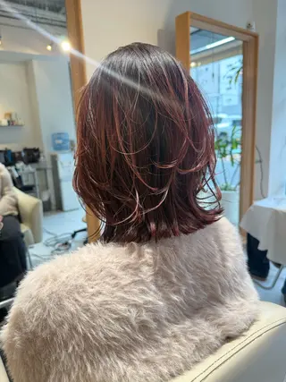 ショート カラー 安永 涼のヘアスタイル