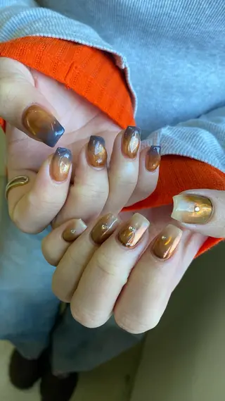 ネイル 草加ニュアンスネイル 🌚hersのネイルデザイン