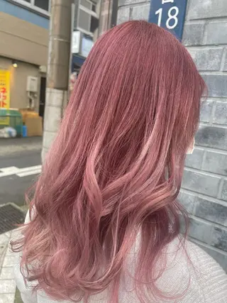 セミロング カラー ☁Neolive .Ayana✂️のヘアスタイル