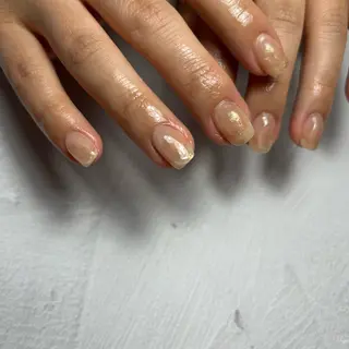 ネイル soa.Aika 自爪育成のネイルデザイン