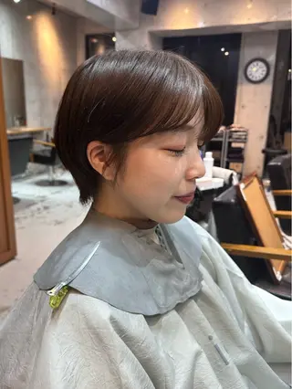 ショート 前野 日奈のヘアスタイル