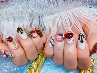 ネイル 長さだし専門店 M2　rikaのネイルデザイン