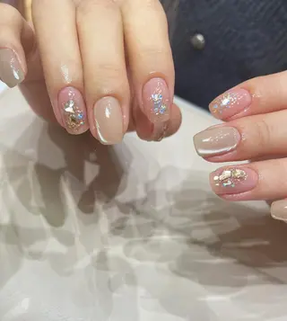 ネイル RAFFINE haru🦋🩵のネイルデザイン