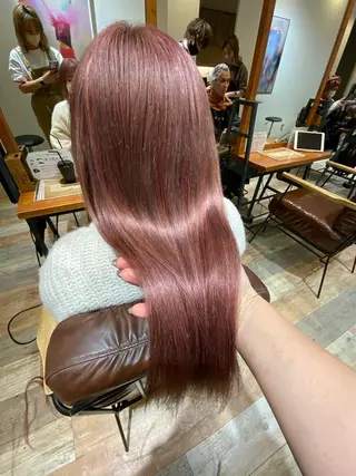 ロング カラー 艶髪／シールエクステ 🌻ノゾミ🌻のヘアスタイル