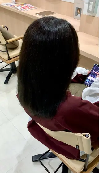 セミロング カラー 田中 怜菜のヘアスタイル