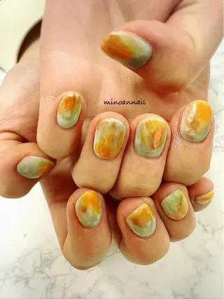 ネイル 美ノ庵ネイルサロン メトロポリタン前店のネイルデザイン