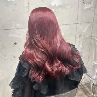 ロング カラー IS所属・横浜美容室/透明感 カラー/レイヤーのヘアスタイル