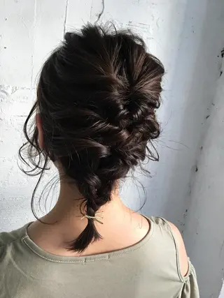 ショート ミディアム ヘアアレンジ scene.池袋所属・scene. haraのヘアスタイル