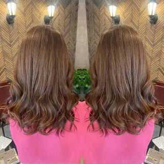 ロング カラー tocca 💜石田愛結💜のヘアスタイル