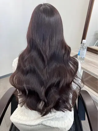 カラー 佐藤 菜穂のヘアスタイル