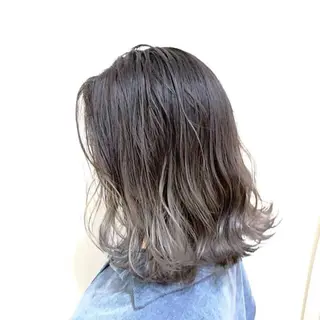 ミディアム カラー ヘアアレンジ 吉野 優子のマツエク・マツパデザイン