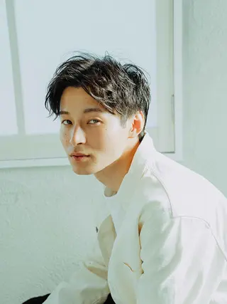 メンズ 🌟髪質改善ケアカラ ー美髪縮毛矯正y🌟のヘアスタイル