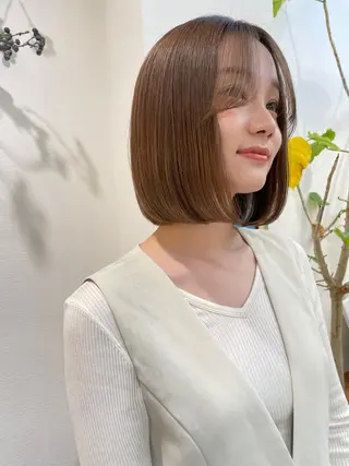 ミディアム ✨コテ巻き風パーマ ✨川合佑哉のヘアスタイル