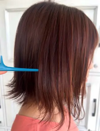 カラー レディース特化 ナチュラル☘︎︎芹七のヘアスタイル