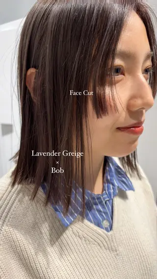 ミディアム Matsuzaki Kurumiのヘアスタイル