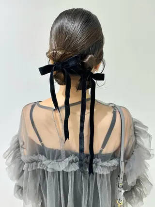 ミディアム ヘアアレンジ ヘアアレンジ支持率 No.1🥇RIKOのヘアスタイル