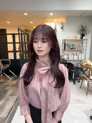 ロング ✨透明感カラー 恵比寿HAYATO✨のヘアスタイル