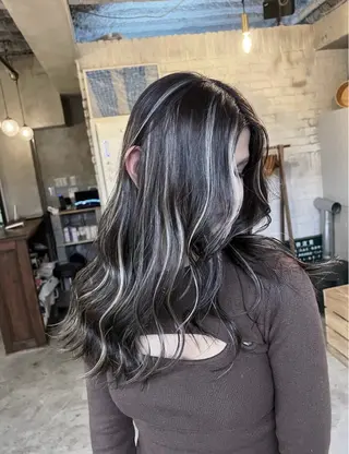 セミロング カラー ROBIN所属・指名数No.1 /NAOYAのヘアスタイル