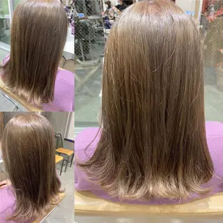 ミディアム ヘアアレンジ 🌈 YUUNA🌈のヘアスタイル