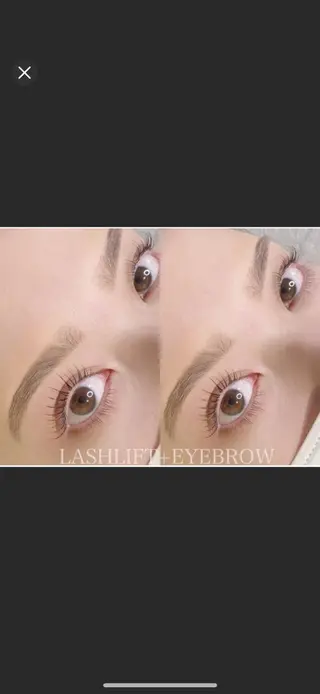 アイブロウ aile lash curlまつ毛パーマ専門店　森ノ宮所属・山﨑 由佳の眉毛・アイブロウイメージ