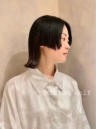 ミディアム カラー ショート/ボブ 🌟齋藤ほのかのヘアスタイル
