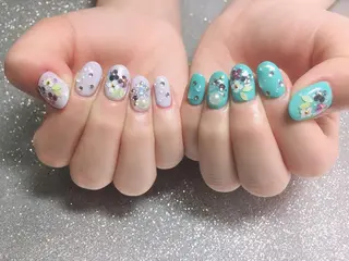 ネイル AB マツエクネイルサロンのネイルデザイン