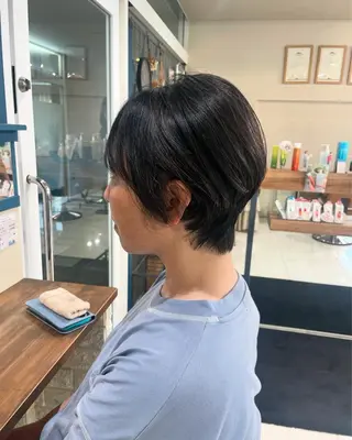 ショート luck みうのヘアスタイル