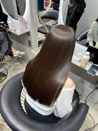 ロング etora 渋谷所属・ワンホンヘア🇨🇳 髪質改善/itaruのヘアスタイル