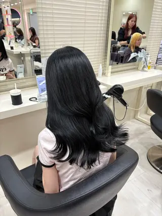 ミディアム カラー ヘアアレンジ 💟RINNA 艶カラー💟のヘアスタイル
