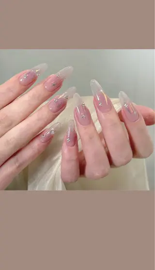 ネイル コネコネイルサロン モデル用のネイルデザイン