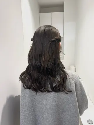 セミロング mina★ボブcut 透明感color🥣のヘアスタイル