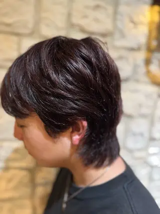 カラー オノ ソウイチロウ/ ブリーチ/パーマのヘアスタイル