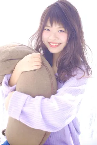 セミロング ロング カラー Re:ta Hair 飯田淳平のヘアスタイル