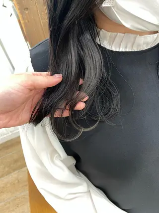 ロング カラー パーマ ヘアアレンジ メンズ キッズ ネイル マツエク・マツパ 横浜Bob美容師🤎 ERINAのヘアスタイル