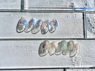 ネイル 💙0203 munimusanのネイルデザイン