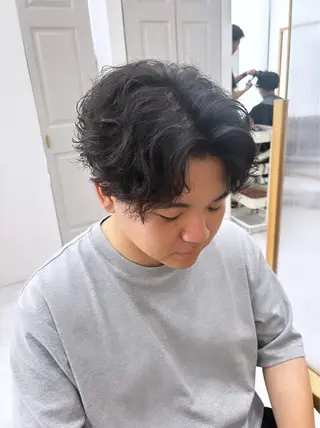 メンズ メンズ特化美容師👾 チカのヘアスタイル